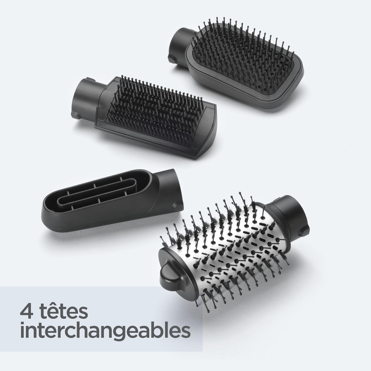 4 t&ecirc;tes interchangeables